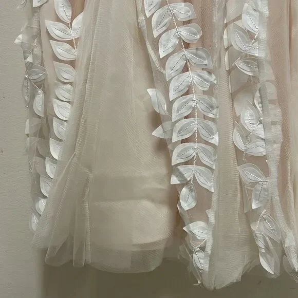 Just Me Ivory Lace Midi Dress - Picture 8 of 10